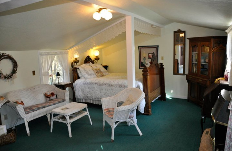 Guest room at Meadow Creek Ranch Bed & Breakfast.