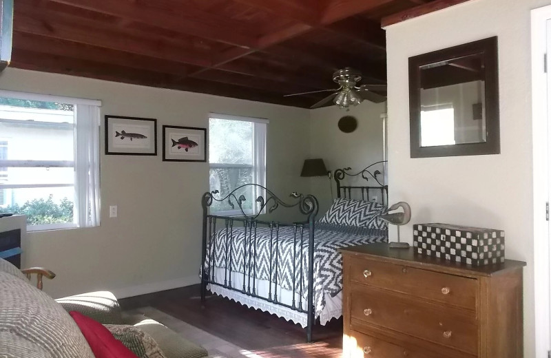 Guest room at Nature Coast Inn.