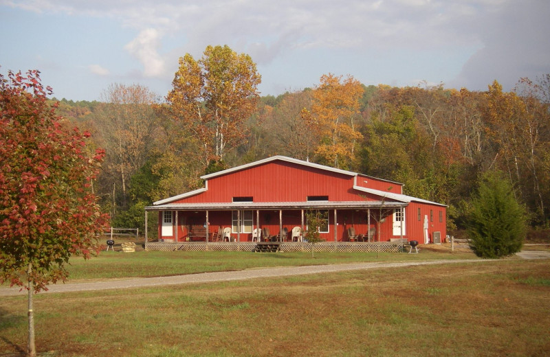 Exterior view of Riverside Retreat.