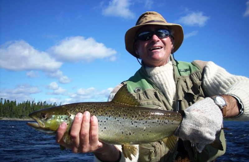 Fishing at Riverkeep Lodge.