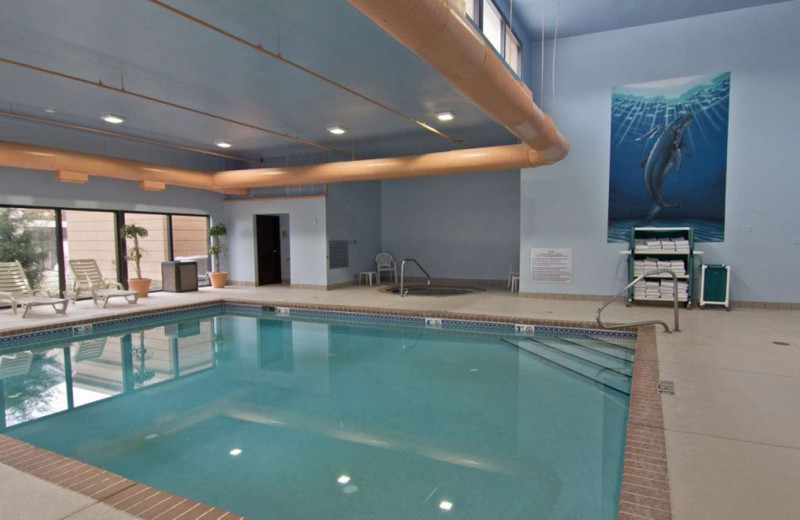 Indoor pool at Hampton Inn Columbus-South.