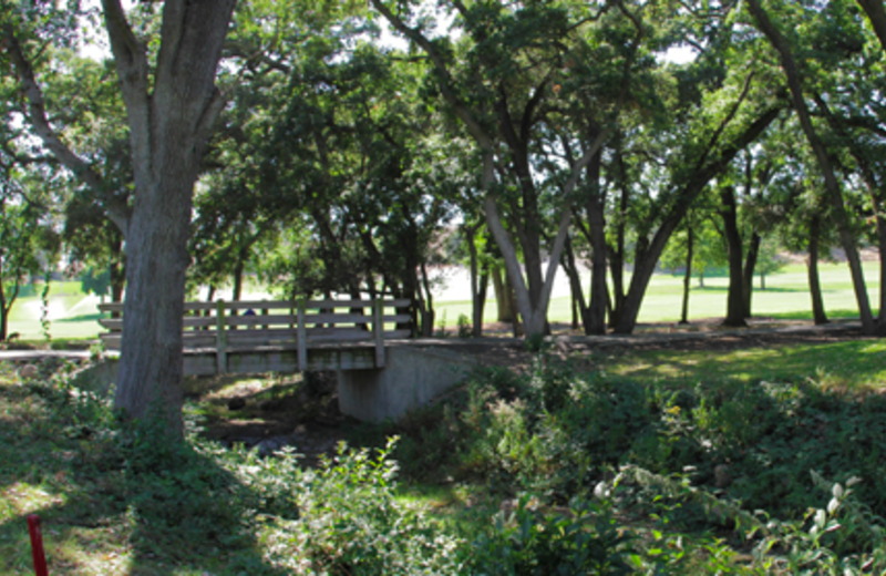 Bridge at Napa Valley Resort at Silverado.