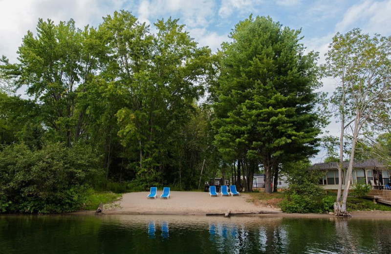 Beach at Great Blue Resorts- Shamrock Bay Resort.