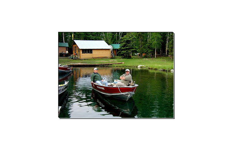 Fishing at Pine Point Lodge & Outposts.