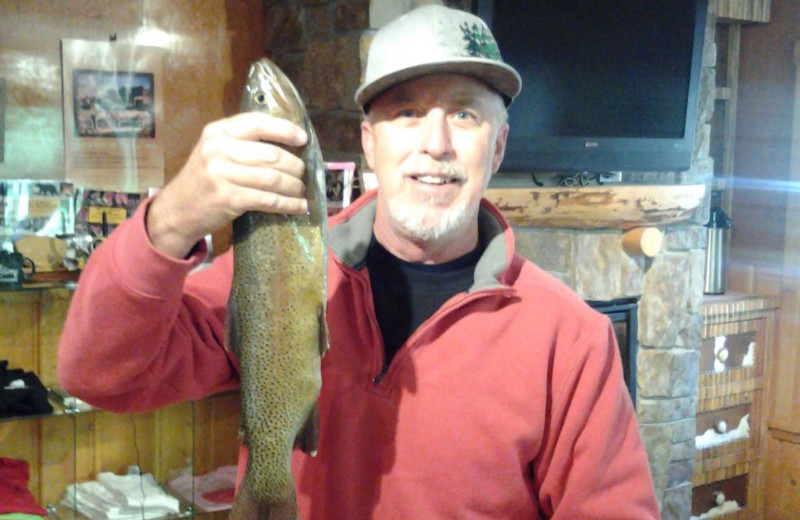 Fishing at Shoshone Lodge & Guest Ranch.