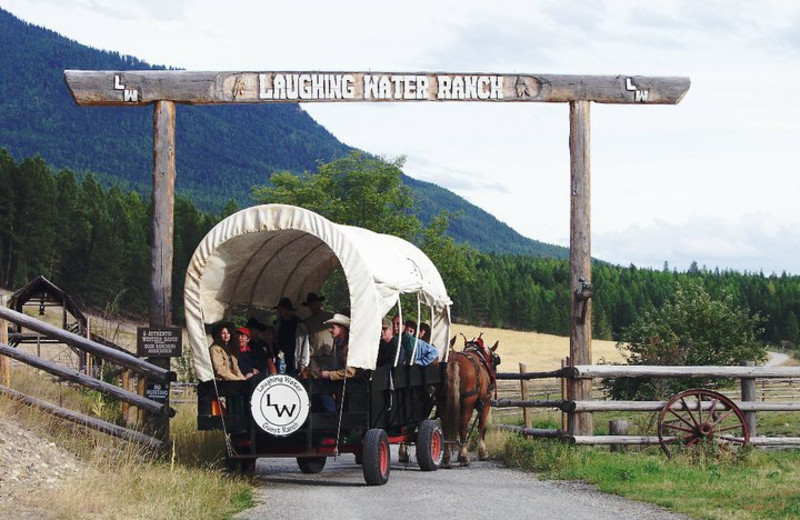 Exterior view of Laughing Water Ranch.