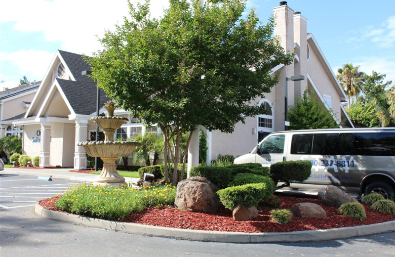 Exterior view of Chase Suite Hotels.