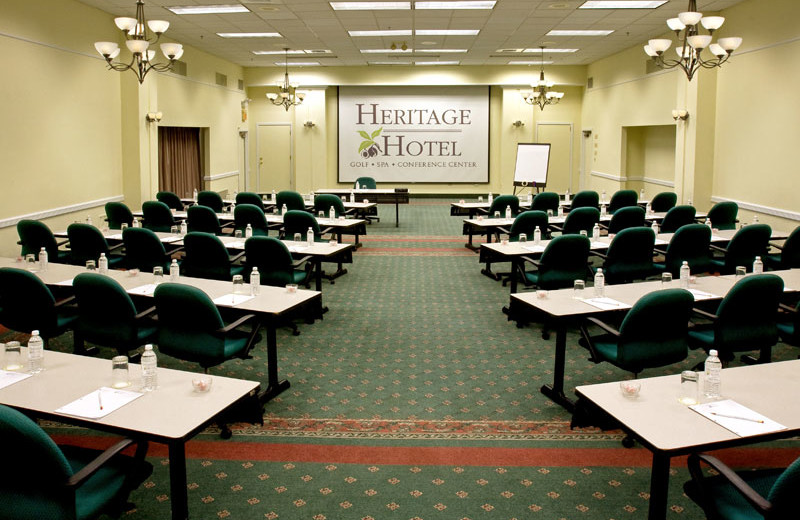 Meeting room at The Heritage Hotel.