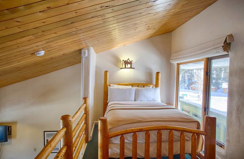 Guest loft at Grand Targhee Resort.