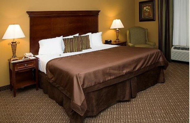 King bedroom at Mountain Lodge & Conference.