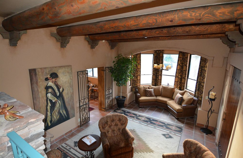 Lobby at Casa Sedona.