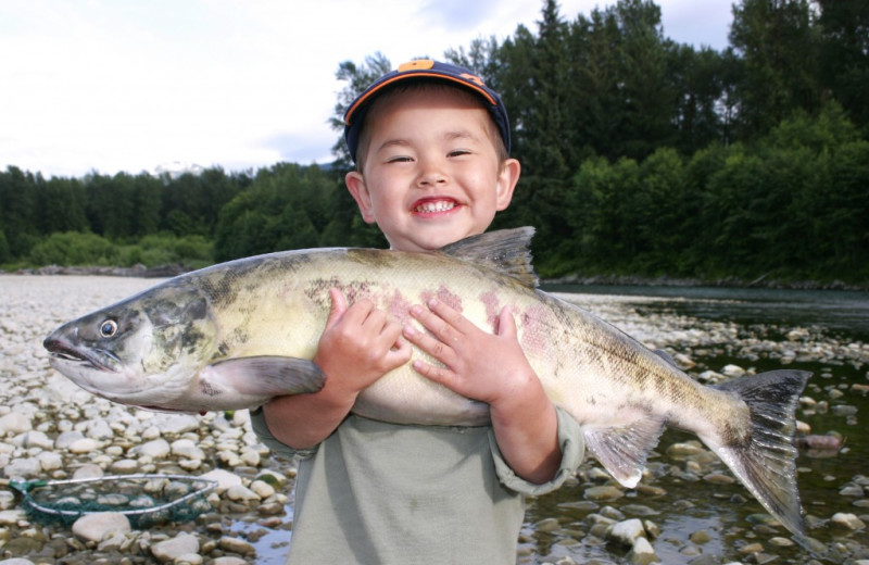 Fishing at Bear Paw Adventure.