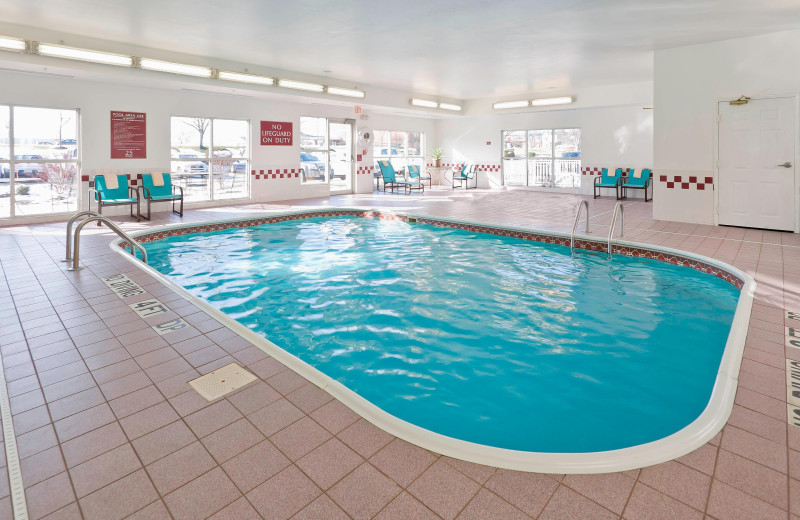 Indoor pool at Residence Inn Canton.