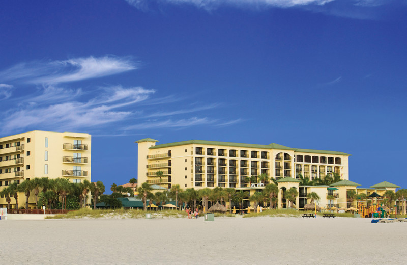 The beach at Sirata Beach Resort and Conference Center.