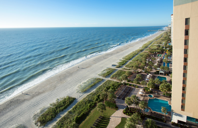 Balcony view at The Breakers Resort.