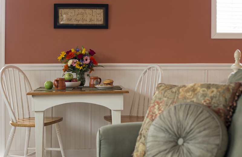 Cottage interior at 1825 Inn Bed & Breakfast