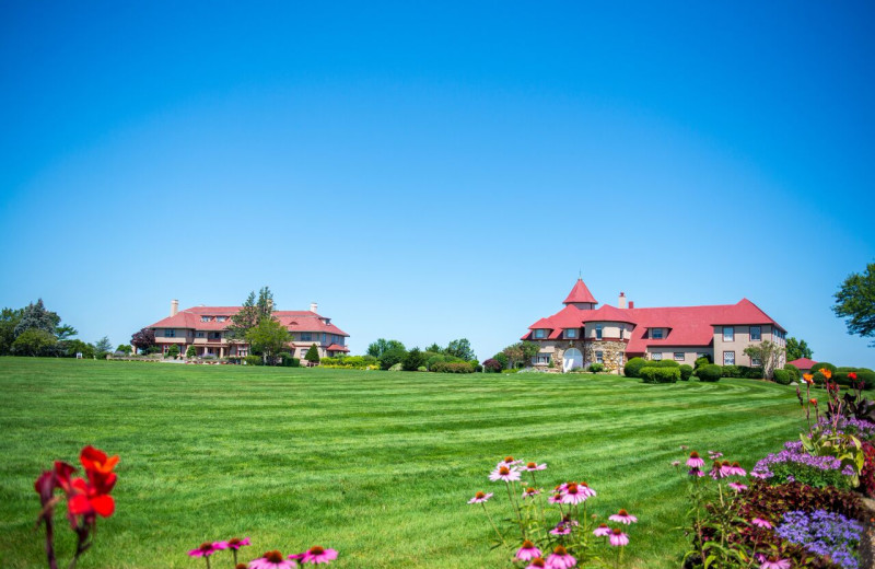 Exterior view of Ocean Edge Resort & Club on Cape Cod.