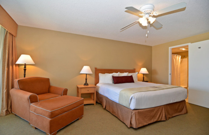 Guest room at Ocean View Resort.