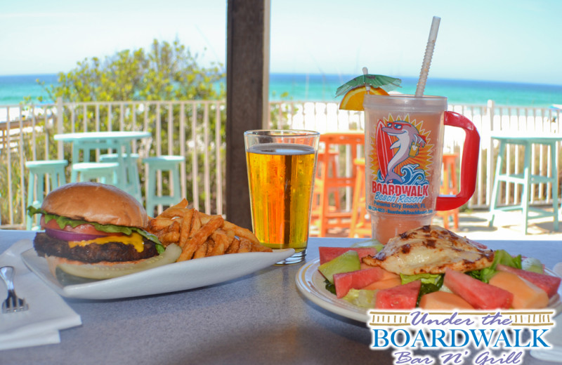 Dining at Boardwalk Beach Resort Hotel & Convention Center.