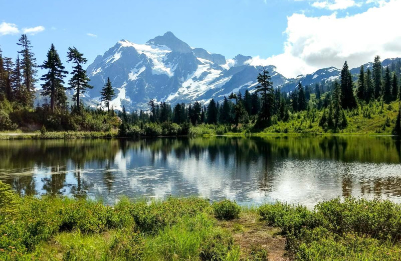 Lake near Mt. Baker Lodging.