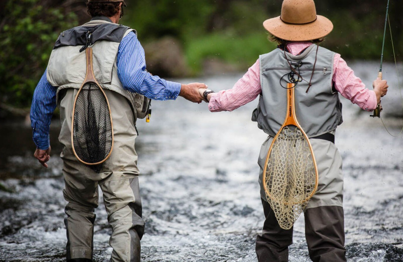 Fishing at 4UR Ranch.