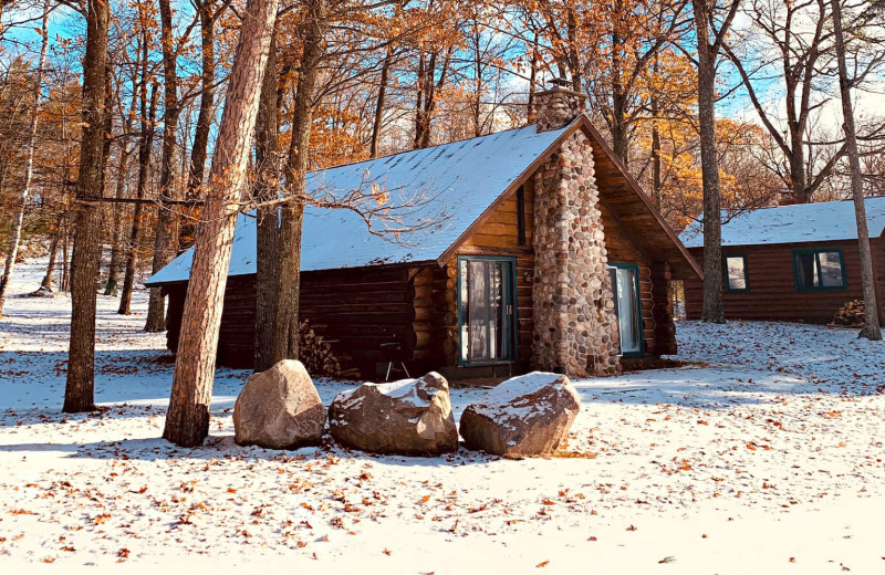 Cabin at Pitlik's Sand Beach Resort.