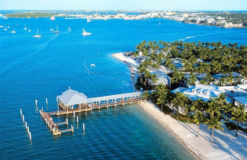 Aerial view of Sunset Key Guest Cottages, a Luxury Collection Resort.