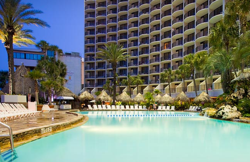 Outdoor pool at Holiday Inn Resort. 