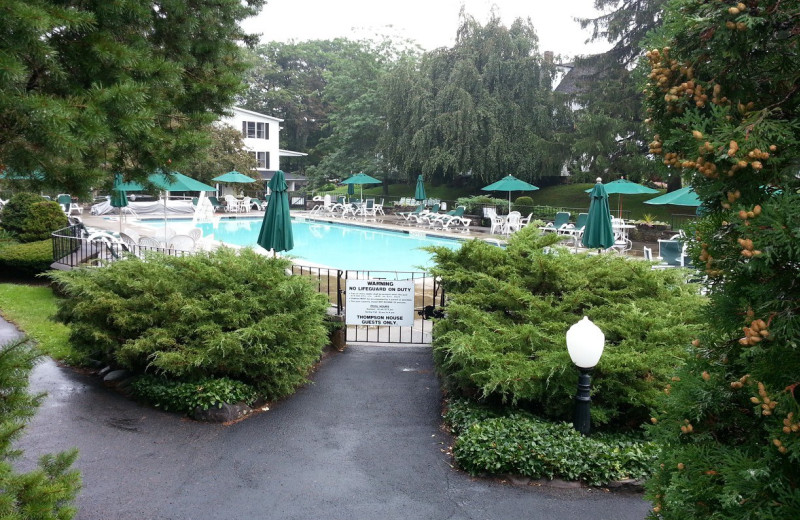 Outdoor pool at The Thompson House.