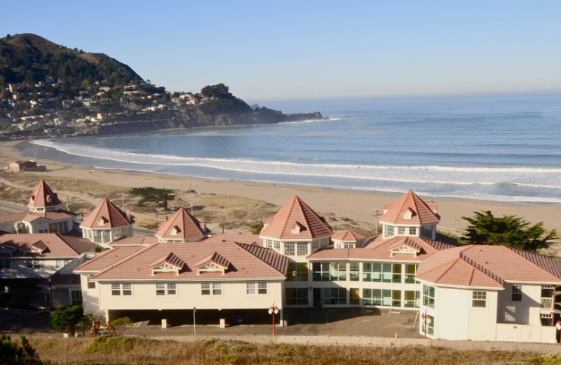 Exterior view of Pacifica Beach Hotel.