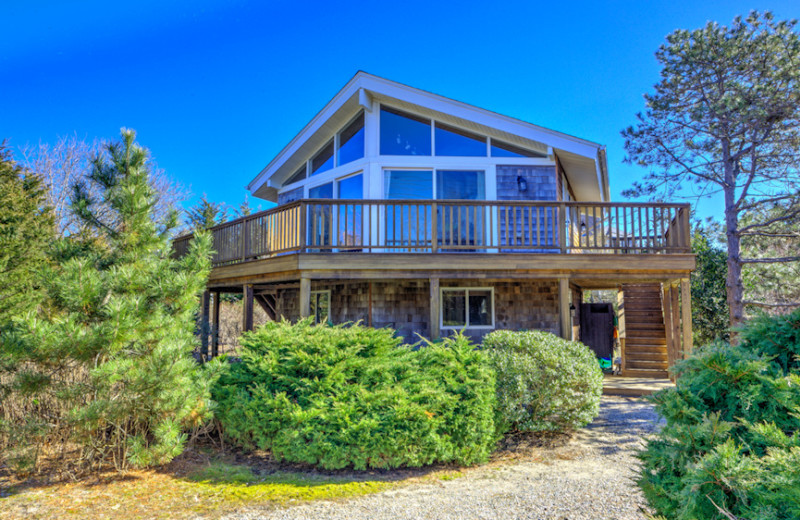 Rental exterior at Beach Realty.