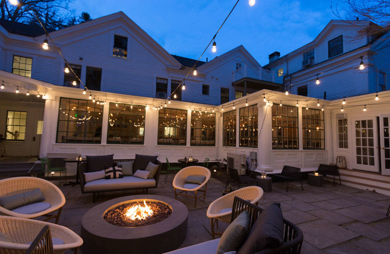 Patio at Whitehall Inn.