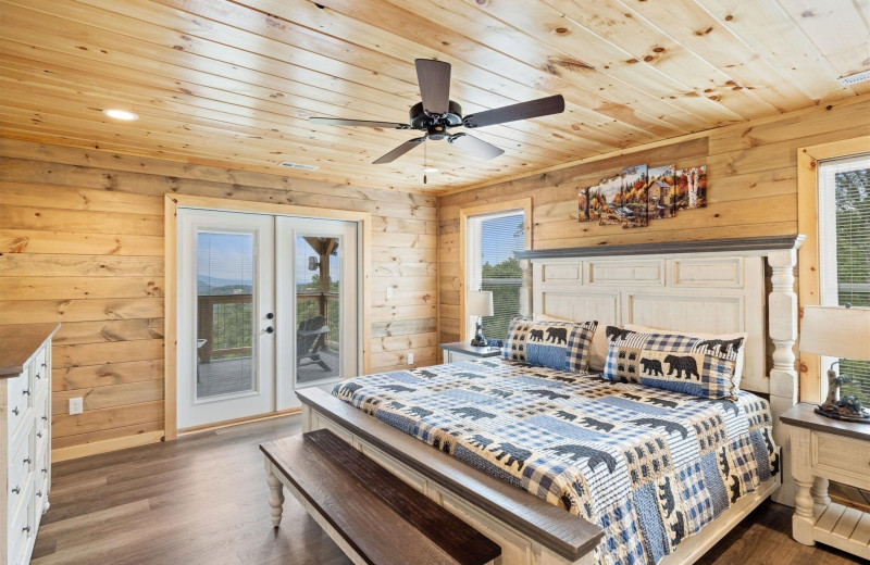 Bedroom at American Patriot Getaways - Morning Wood.