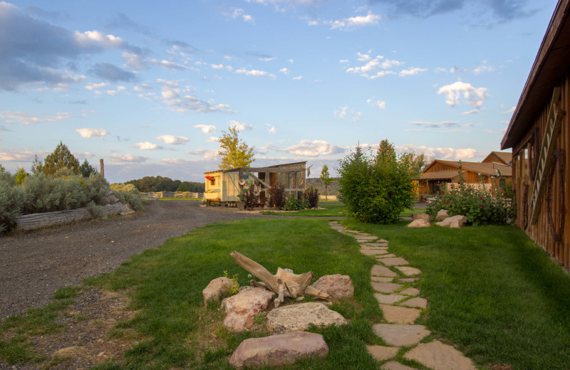 Grounds at Cottonwood Meadow Lodge.