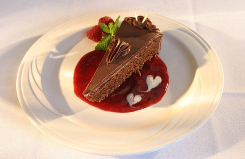 Dessert at Geneva on the Lake.