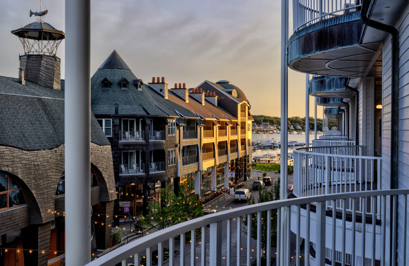 Balcony view at Bay Harbor Village Hotel & Conference Center.