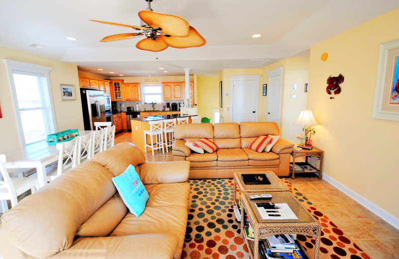 Rental living room at Access Realty Group.