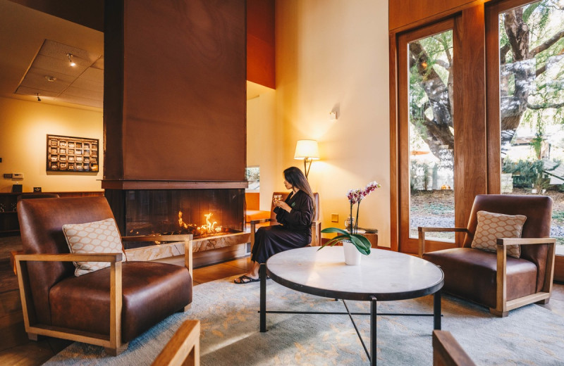 Interior at Cavallo Point Lodge.