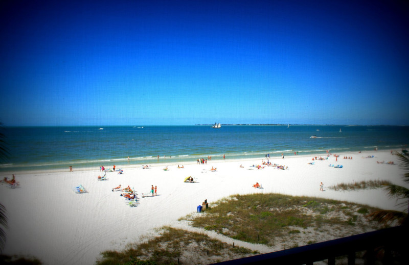 The beach at Casa Playa Resort.