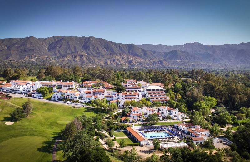 Aerial view of Ojai Valley Inn 