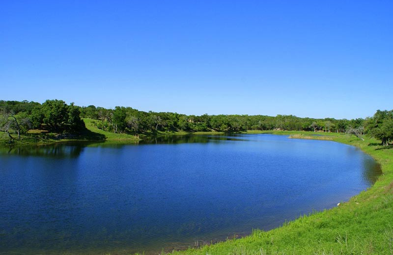 Lake view at Hill Country Premier Lodging.