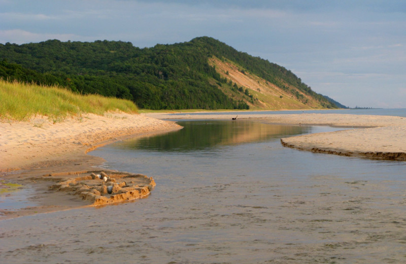 Beach at Watervale Inn.