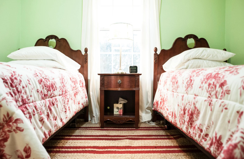 Ranch house bedroom at Hill Country Casitas.