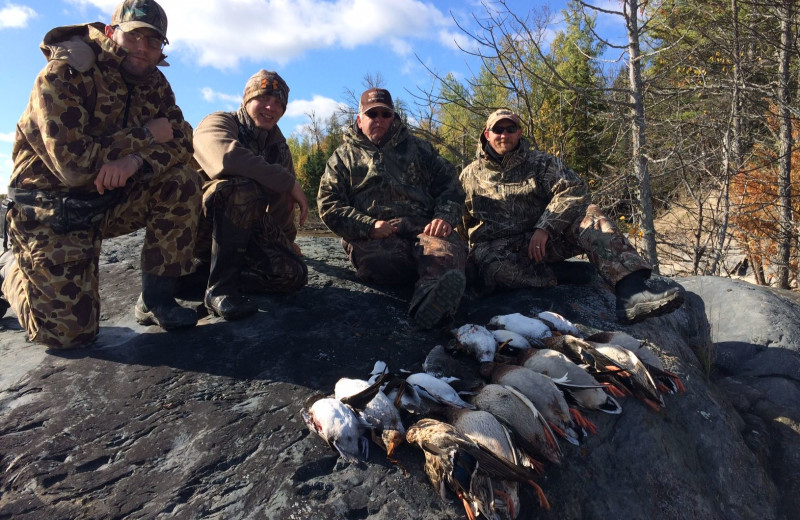 Hunting at River Bend's Resort & Walleye Inn.