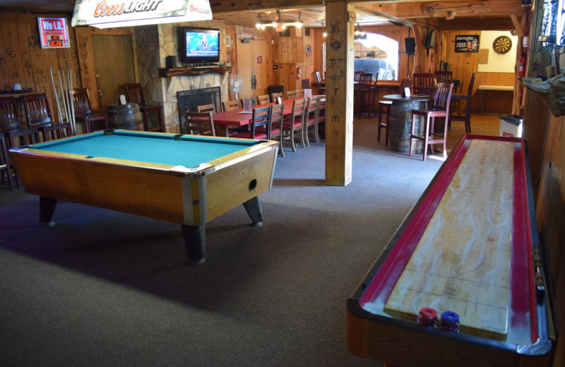 Recreation room at Flying L Hill Country Resort & Conference Center.