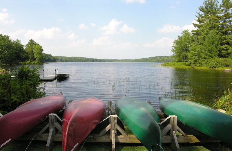 Lake view at Inn At Lake Joseph.