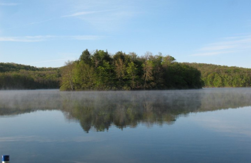 The Lake at Keen lake Camping & Cottage Resort