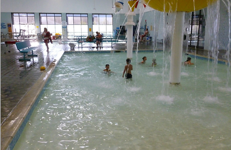 Indoor pool at Woodfords Inn.