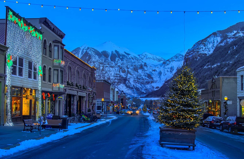 Town at Accommodations in Telluride.