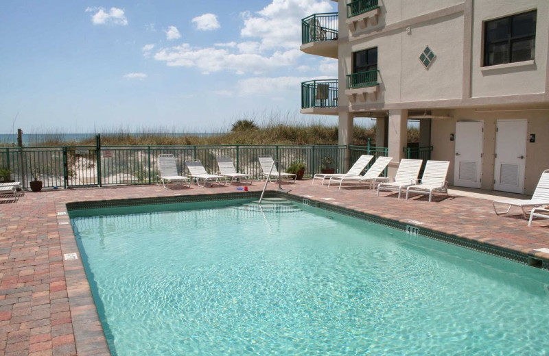 Outdoor pool at Vistas on the Gulf.